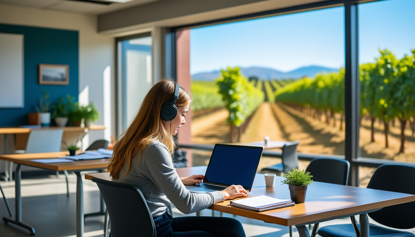 découvrez les meilleures formations en viticulture disponibles en ligne pour apprendre les techniques de la culture de la vigne, de l’œnologie et de la gestion d’un domaine viticole. accédez à des cours adaptés à tous les niveaux, à suivre à votre rythme depuis chez vous.