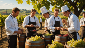 découvrez comment des chefs renommés élaborent leurs propres cuvées, alliant passion culinaire et amour du vin pour offrir des créations uniques à leur image.