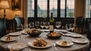 découvrez des maisons d’exception où la gastronomie raffinée se marie à des vins prestigieux, pour une expérience culinaire et œnologique inoubliable.