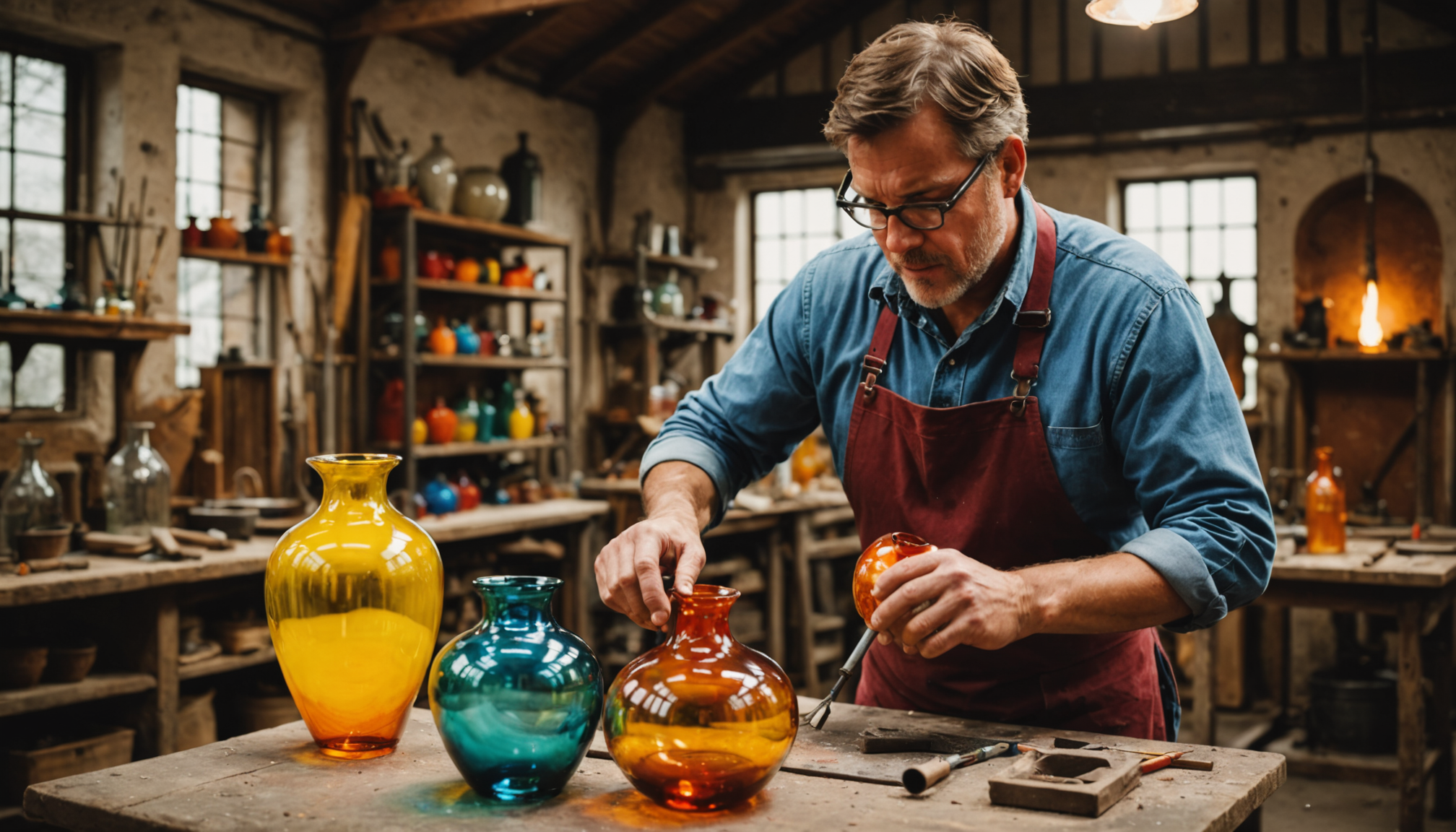 découvrez pourquoi le verre soufflé à la main continue de séduire par son authenticité, son savoir-faire artisanal et l’unicité de chaque pièce. un art fascinant qui allie tradition et élégance.