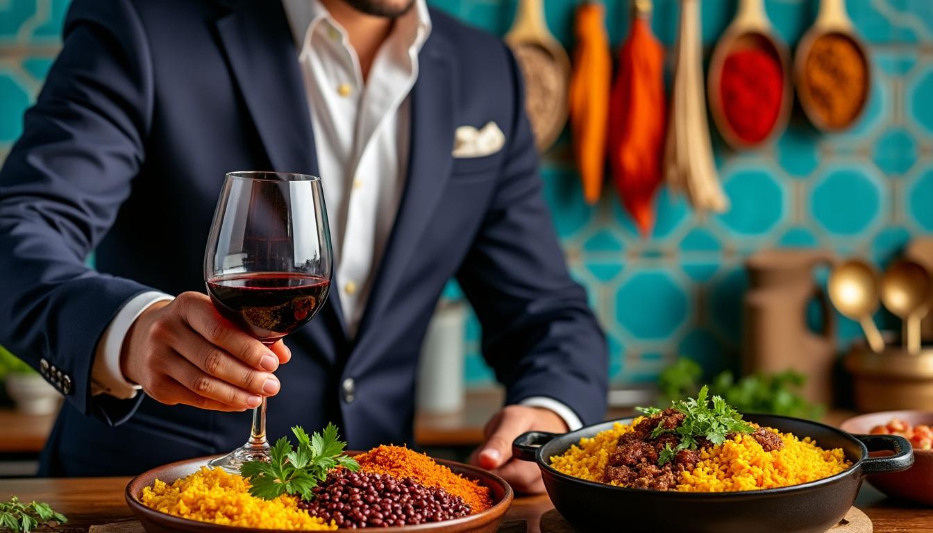 découvrez comment les sommeliers relèvent le défi d'associer les saveurs riches de la cuisine indienne avec les vins, pour une expérience gastronomique unique et harmonieuse.
