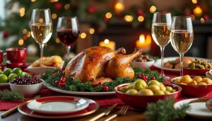 découvrez les meilleurs accords mets-vins pour sublimer votre repas de noël traditionnel et émerveiller vos convives avec des saveurs harmonieuses.